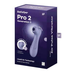 Satisfyer Pro 2 Generation 3 with Liquid Air - liliowy