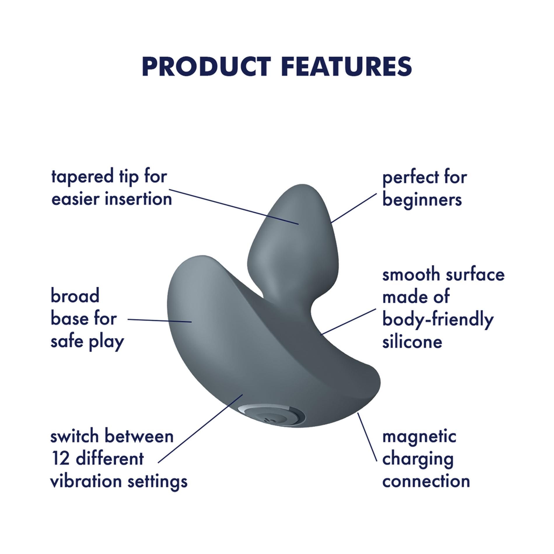 Korek analny - Satisfyer Booty Absolute Beginners 1 - obrazek 3