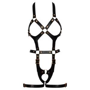 Bad Kitty Harness L/XL rose