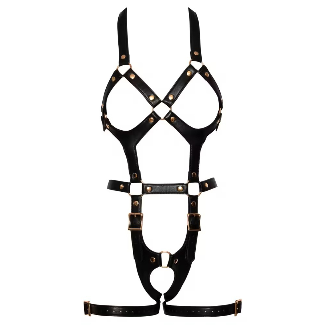Bad Kitty Harness L/XL rose