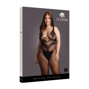 Bodystocking with Accentuated Lines - Plus Size