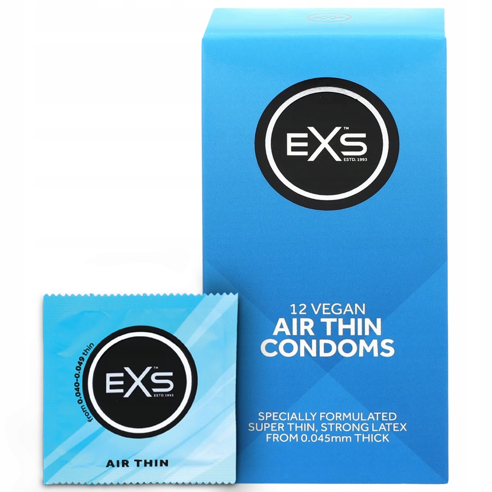 Prezerwatywy EXS Air Thin - 12 sztuk