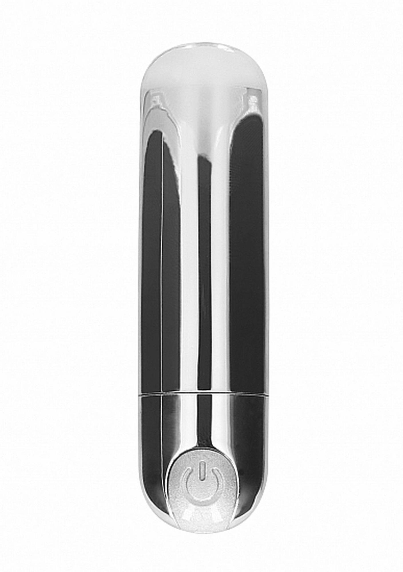 Wibrator Bullet - Srebrny - obrazek 2