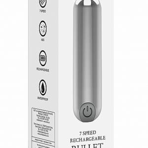 Wibrator Bullet - Srebrny