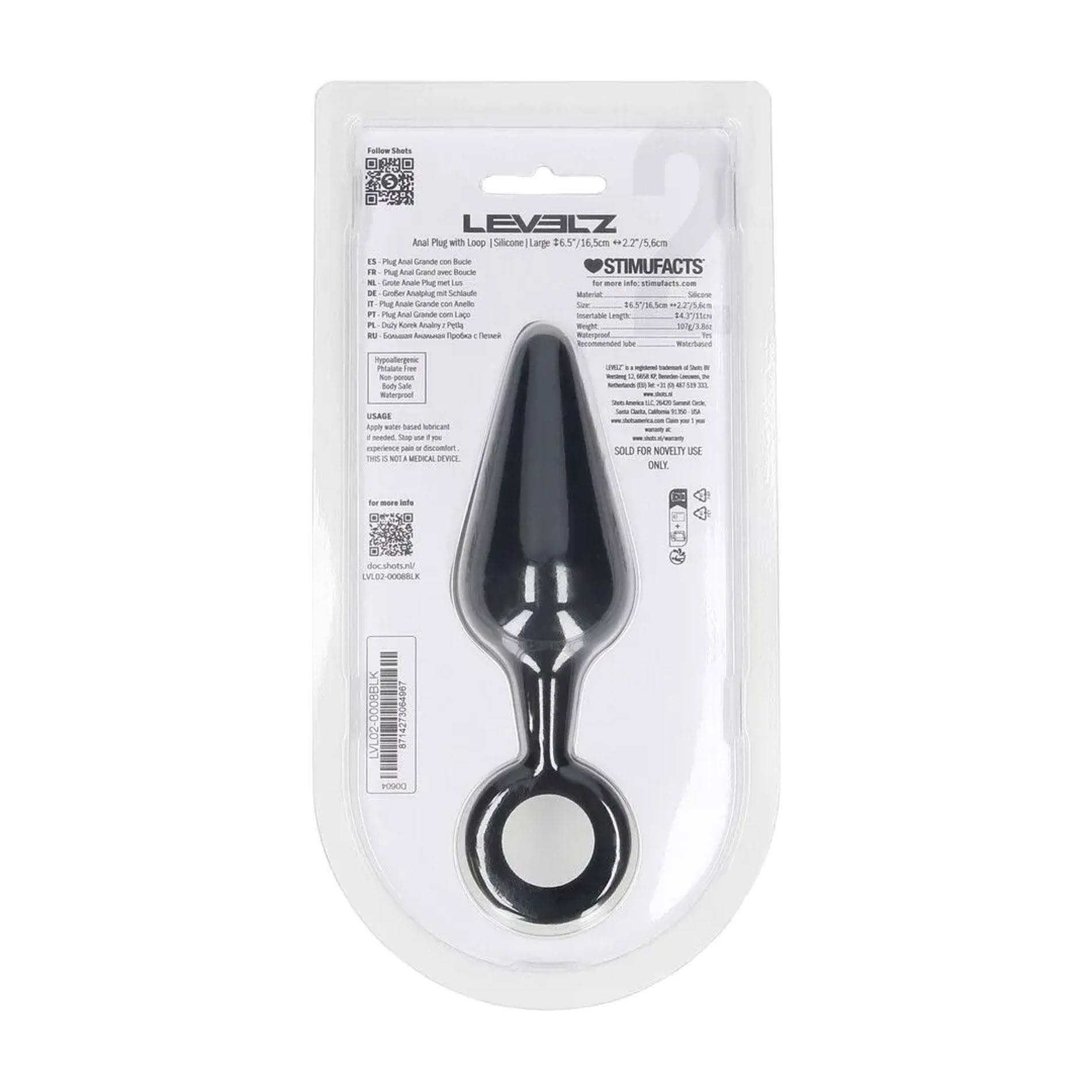 Silikonowy korek analny - L - obrazek 3