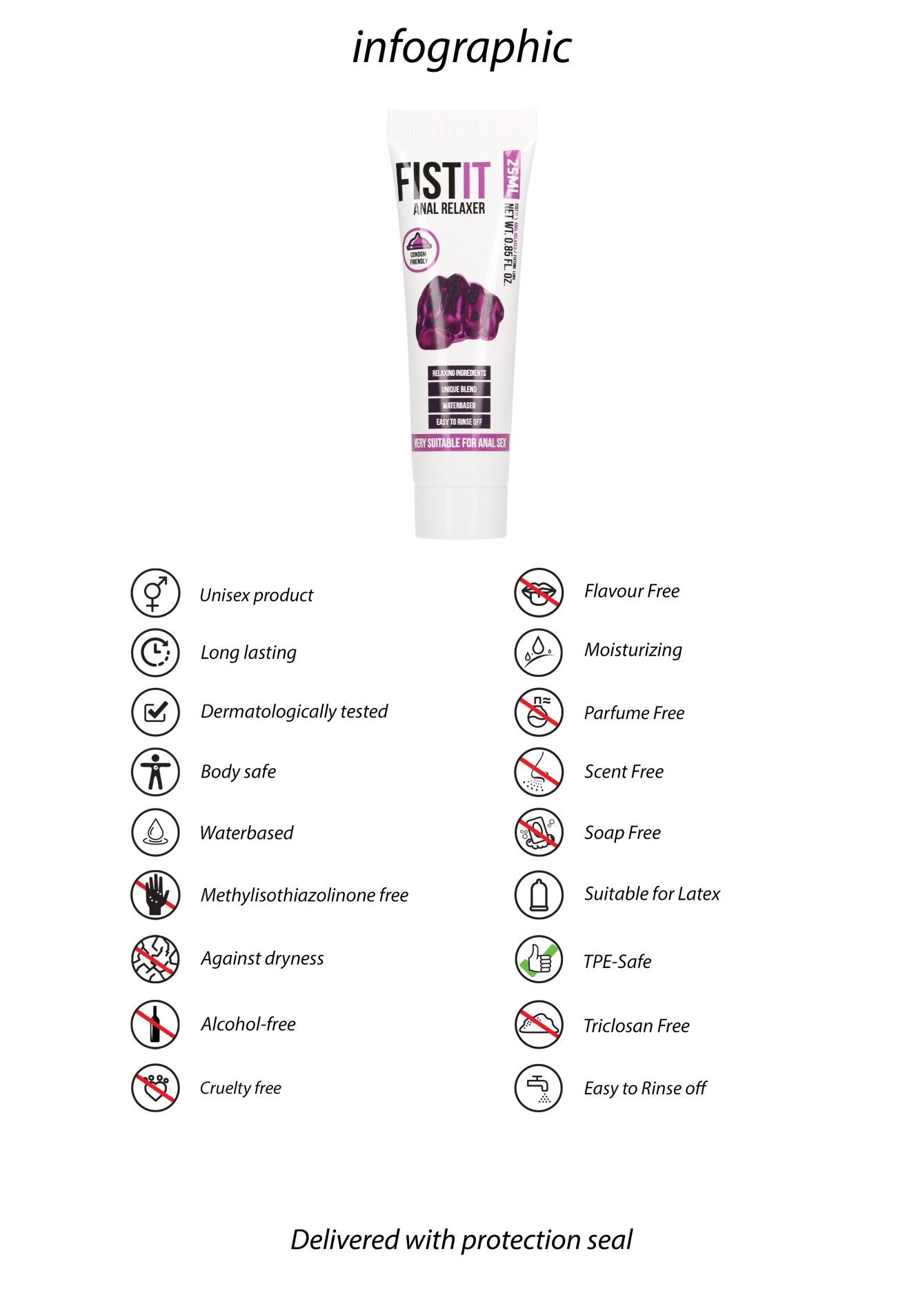 Żel nawilżający analny Fist It 25 ml - obrazek 4