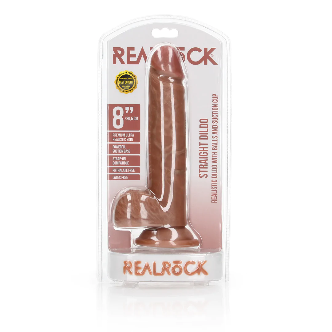 Dildo z przyssawką - 20,5 cm